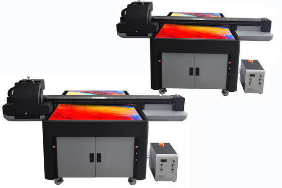 UV-printer met dubbele witte kleuren en grote afdrukken