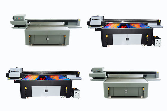 Grote printerapparatuur afmetingen 4130 x 2000 x 1300 mm en maximale druksnelheid van 30 vierkante meter per uur