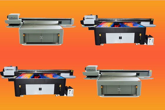 Inkjetprinter grootformaatprinter met LED-UV-lamp en W CMYKLCLM licht olie-inkt kleur