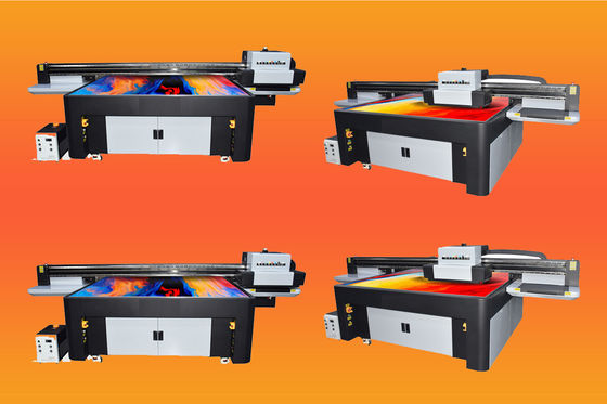 Aanpasbare Ultrahoge Middelgrote Grootformaat Printer 4130 X 2000 X 1300mm Met Zwarte Ink Kleuren
