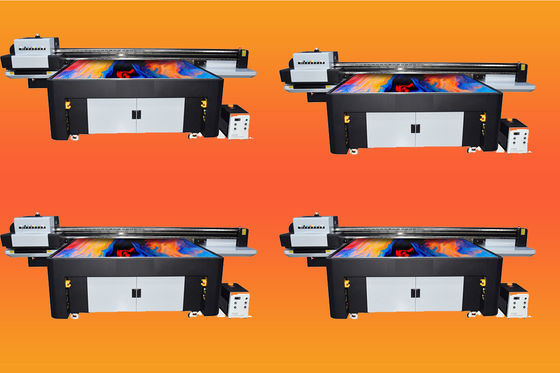 UV-platbedprinter betaalbaar op pigment gebaseerd inkttype en 1000Base-T printinterface