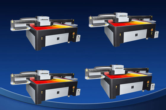 Inktkleur W CMYKLCLM Lichte olie grote format printer 4130 X 2000 X 1300mm Piezo elektrische printer Dx7