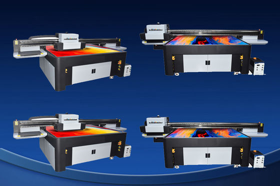 UV-printer voor mobiele telefoongehelde met een piezo-elektrische printerkop Dx7 en een op pigment gebaseerd inkttype