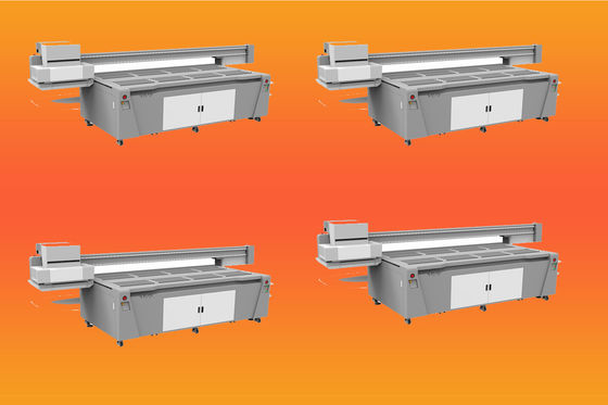 Compacte UV-printer Cylinder Flat Bed UV Canvas Printer cilindrisch
