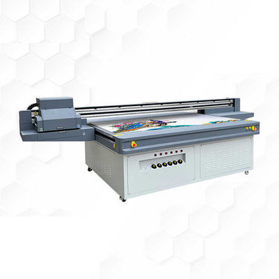 30m2/Hr snelheid Piezo Inkjet grootformaat printer met 2 Ricoh printkoppen