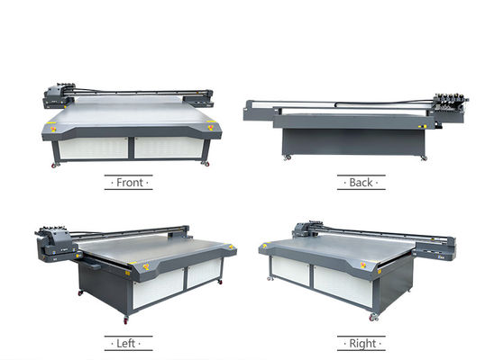 Industriële UV-printer met G5/G6 rijke sproeiers voor glas / metaal / hout / acrylprinten