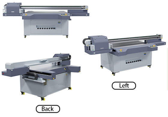 Continu inktoevoer UV-flatbedprinter met Epson DX5 printkop en staalframe structuur