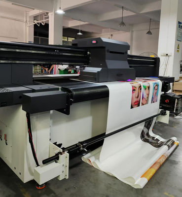 CMKY witte inktstroomprofiel tot rolprinter met een druksnelheid van maximaal 200 m2