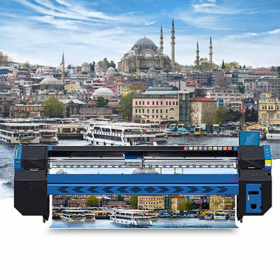 Automatische rol tot rol vinylprinter met UV-drogingssysteem