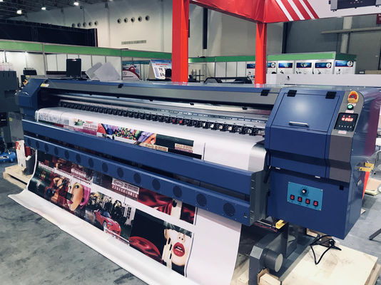 1.8m UV-printer met CMYK witte inkt