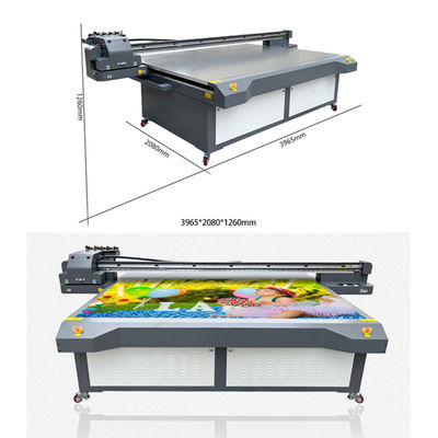 UV-LED-printer voor industriële directe platte-paneelprinten met variabele puntprinten