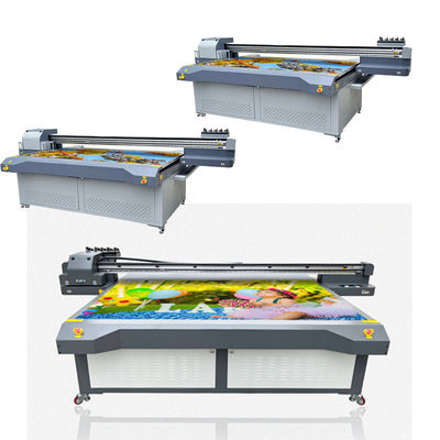 Professionele UV-LED-printer voor fotodruk met robuust stalen frame en G5/G6 sproeiers