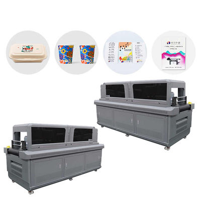 Single Pass UV Printing UV Printer Flatbed Bottle Printer met Onyx Thrive Rip Software