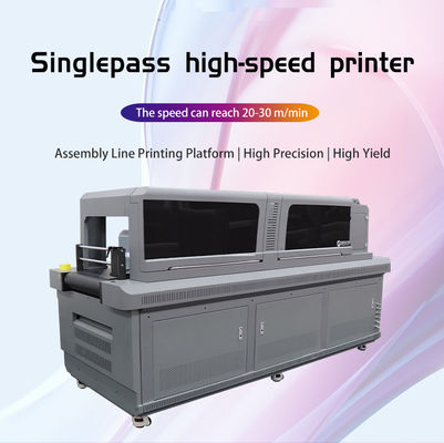 Inkttype LED UV-inktprinter voor het drukken van kunststof tot 200 m2 per uur