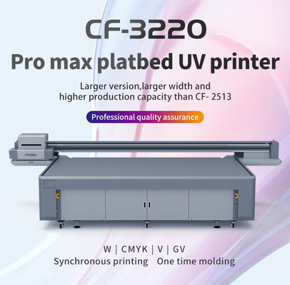 600npi Orifice 1280 760KG UV-printer voor bedrijven