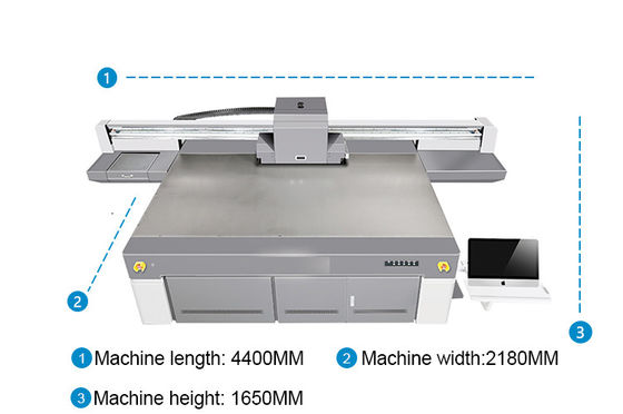 UV-platbedprinter met staalframe-structuur en LED-omgevingscompatibiliteit met UV-inkt