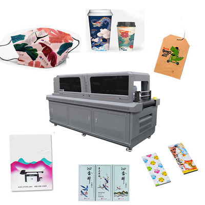 LED-UV-lampdrogingssysteem UV-printer met een enkele doorgang met Onyx Thrive Rip-software en optioneel plasma-installatie