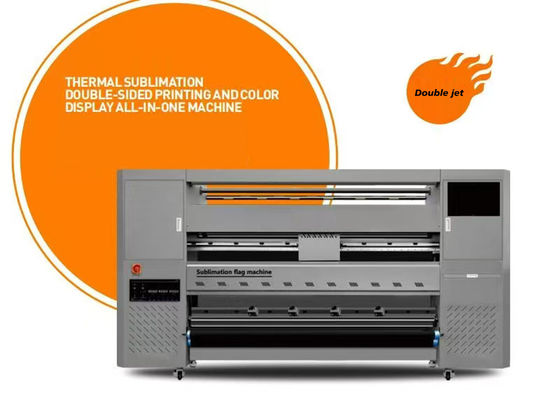 8 kleuren vlag printer met Epson I3200 printerkop in staat om 12 inch maximale wikkeling te verwerken