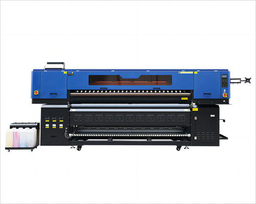 12 inch maximale wikkelingsdiameter Banner Printing Machine voor volume drukbehoeften