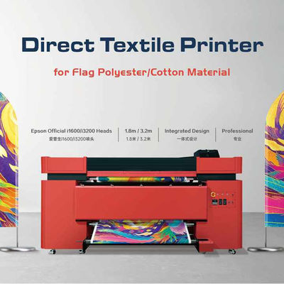 Geavanceerde vlagprinter MainTop Rip Software en Epson I3200-A1 Printhead met 3L Ink Volume