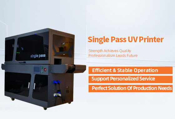 Versatile Plasma Installatie UV Printer Flatbed Bottle Printer Met Onyx Thrive Rip Software
