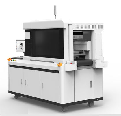 High Speed Single Pass UV Printer voor drukken op medium 0-10 cm hoog en 0-50 cm breed Tot 200 m2/h
