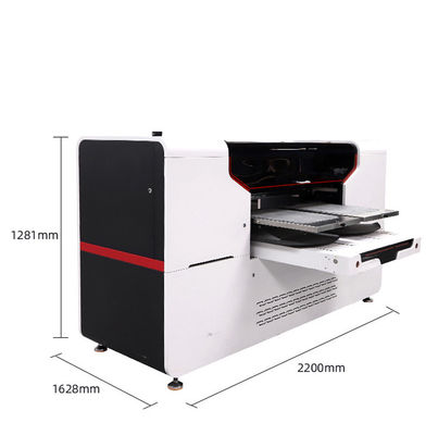 50HZ--60HZ kledingdrukmachine met machinegrootte 2500x1140x1400mm
