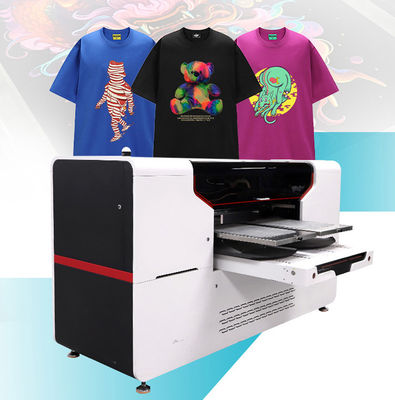 DTG-printer voor kledingstof 450 kg bruto gewicht 1/300 inch sproeihol afstand Langdurige prestaties