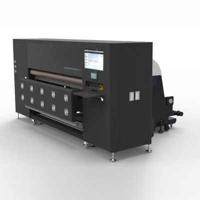Geavanceerde inkjetprinter Digitale textielprinter met pigmentinkt en 24 mondstukken met afmetingen van 3780*2650*1850mm