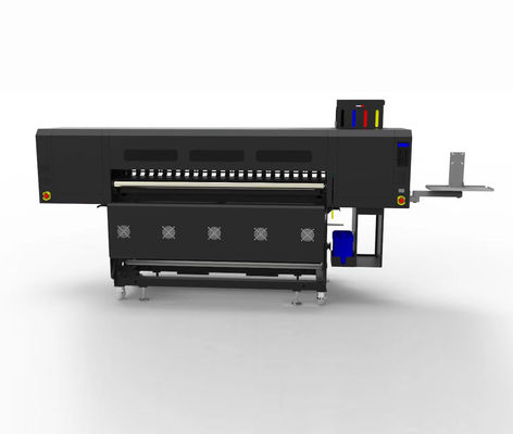 PLC Ink Supply System Digital Textile Printer With Maximum Printing Speed Of 270m2 / Hour And Reactive Ink Type