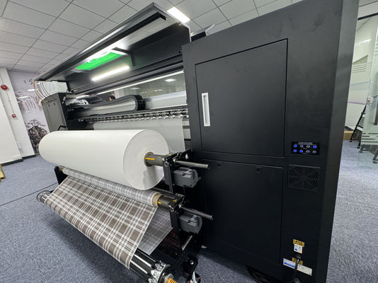 Bevochtigingsmodus Textieldrukmachine Volledig Afgesloten en Automatische Vochtretentie voor Stoffen met een Dikte van 0-50mm