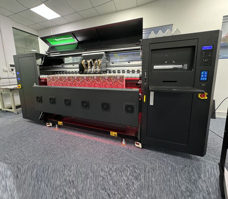 Snelheid Digitale textielprinter 3210*1025*1450mm Uiterlijk Afmetingen 180 m2 / uur Snelheid