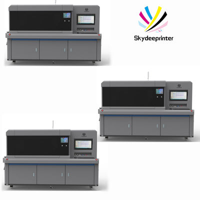 ICC-based Color Management Single Pass UV Printer with USB 3.0 Interface and LED Environmental UV Ink