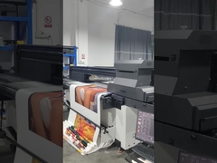 Automatische rol tot rol vinylprinter met UV-drogingssysteem