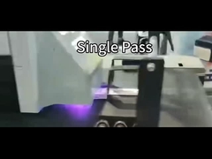 Single Pass UV Printing UV Printer Flatbed Bottle Printer met Onyx Thrive Rip Software