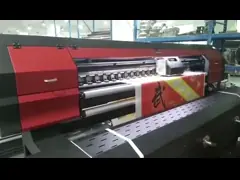 Geavanceerde vlagdrukker 3L Ink Volume 380V Input Voltage 80KG Maximaal rolgewicht